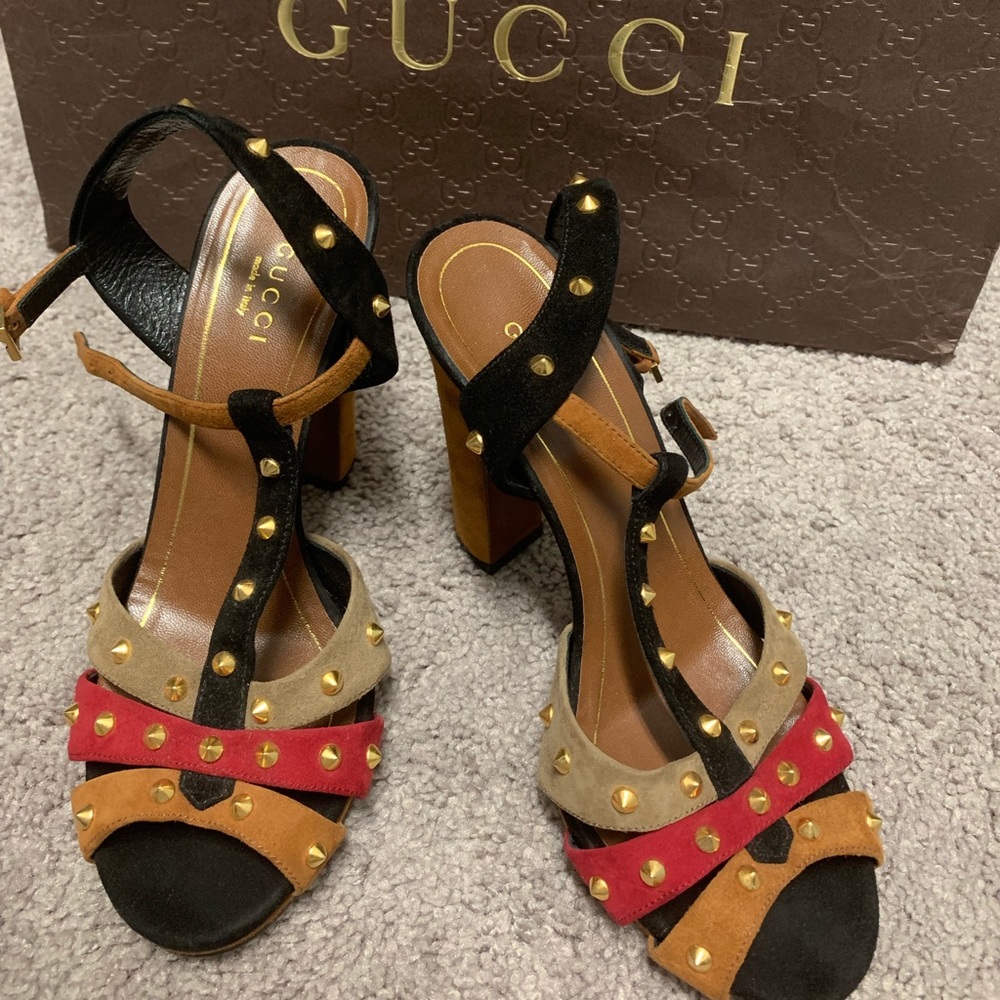 Gucci Stud Heels size 36 1/2